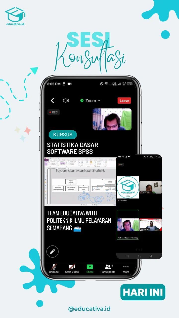 Testimoni jasa konsultasi dan kursus statistik dengan software SPSS.