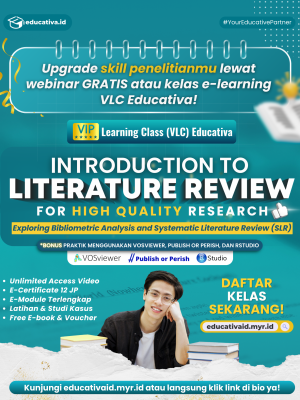 Kelas Belajar Penelitian: Introduction to Literature Review (SLR & Bibliometric Analysis)